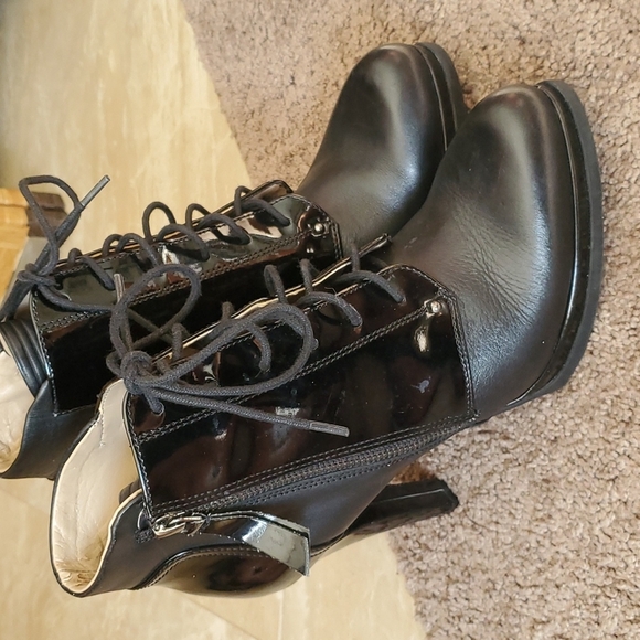 Neiman Marcus Combat like boot - Picture 2 of 10